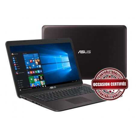 Asus X756UQ-T4400T CORE I7 7500U 1TB 8GB 17.3 reconditionné Asus X756UQ-T4400T CORE I7 7500U 1TB 8GB 17.3 reconditionné